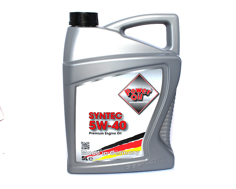 Каталог Power Oil Syntec 5W-40 5л Синтетическое моторное масло